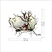 3D Christmas Wall Sticker,Ikevan 67x58cm Christmas Reindeer Waterproof Environmental Protection PVC Sticker Stereoscopic Wall Decals Sticker Home Wall Decor Gifts Colorful