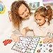 Alphabet Learning Bingo Game Animal ABC Letters Bingo Cards Game for Kids - Double Sided Design, Allow up to 8 Players-WITHOUT BOX