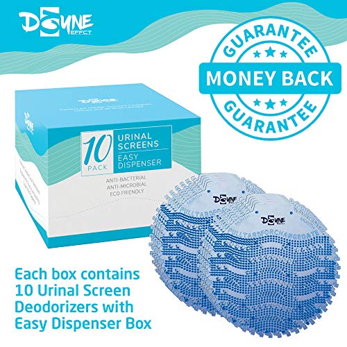 Urinal Screen Deodorizer (10 Pack) with Odor Neutralizer for Hotels