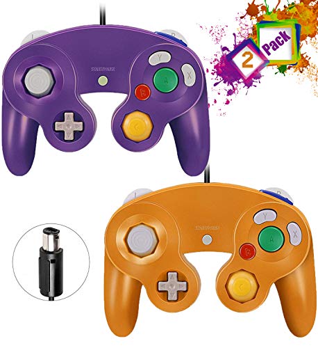 image for GALGO Wired Gamecube Controllers, Classic Gamecube wii Controller Game