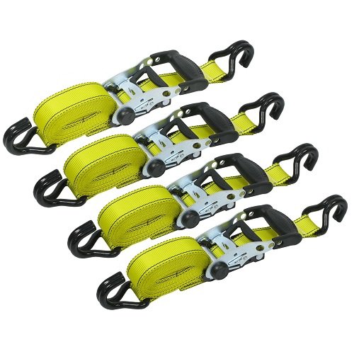 Goodyear #42392 15 ft Ratchet Tie Downs 4 pack