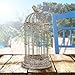 Stonebriar Decorative Small Aged Metal Wire Bird Cage