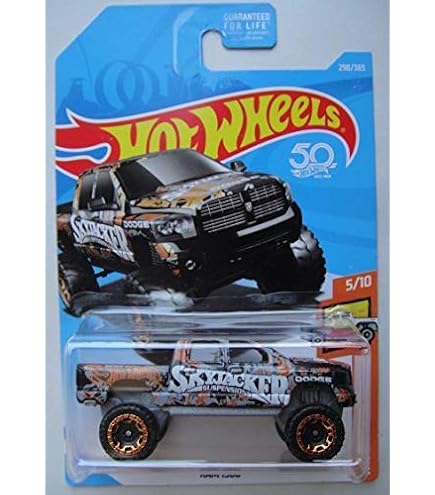 Amazon.com: Hot Wheels 2018 50th Anniversary HW Hot Trucks