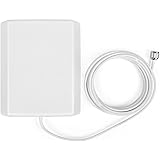 ORPEY 2G 3G LTE 4G Internal Wall Cell Phone N-Male Directional Panel Antenna 16.4ft 5m Cable for Signal Booster…