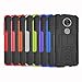 Yiakeng for Moto E5 Plus Case, Moto E5 Supra Case, Dual Layer shockproof Slim Protective with kickstand Phone Case Cover for Motorola Moto E Plus (5th Generation) (Blue)