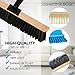 Sweep Stake Professional Swivel Push Broom | 18-Inch Wide Floor Sweeper with Flexible Head and Telescoping Handle