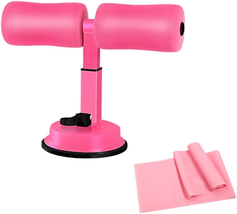 WOF Sit-ups Assistant Device - Multi-Function Adjustable Fitness Portable Sit-Up Bar Fitness Belly Equipment Adjustment Simple Sit-ups Assistive Device Male Female Exercise Weight Tool