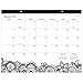 Mead Monthly Desk Pad Calendar, January 2018 - December 2018, 21-3/4