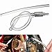 Motorcycle Car Clutch Brake Bleeder Hose One Way Valve Tube Bleeding Tool Kit
