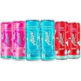 Alani Energy Drinks Pink Slush, Cherry Slush, Blue Slush Flavors Variety Pack (Pack of 6) | Sugar-Free, Low Calorie, 200mg Caffeine, Energy Boost Drink 12 fl oz