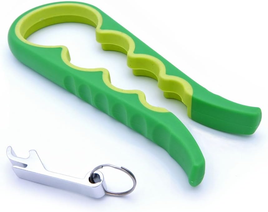 Paizizi Jar Opener Rubber Lid Opener Good Grip for Arthritis Elderly Seniors,with Gift Bottle Opener