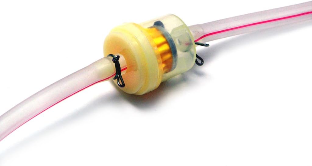 Clear Motorbike Fuel Filter Line Tube Hose with Fuel Filter ( 4mm Inner Diameter ) 8mm external Diameter Petrol Oil Motorcycle Dirt ATV Moped Scooter Trike Quad - Image 5