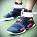 No.66 TOWN Couple Men's Women's High Top Running Shoes Fashion Sneaker,Basketball Shoes