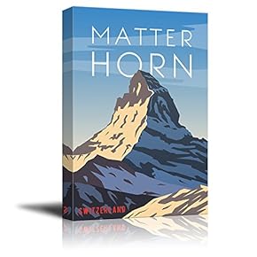 Matterhorn Travel Illustrati Art