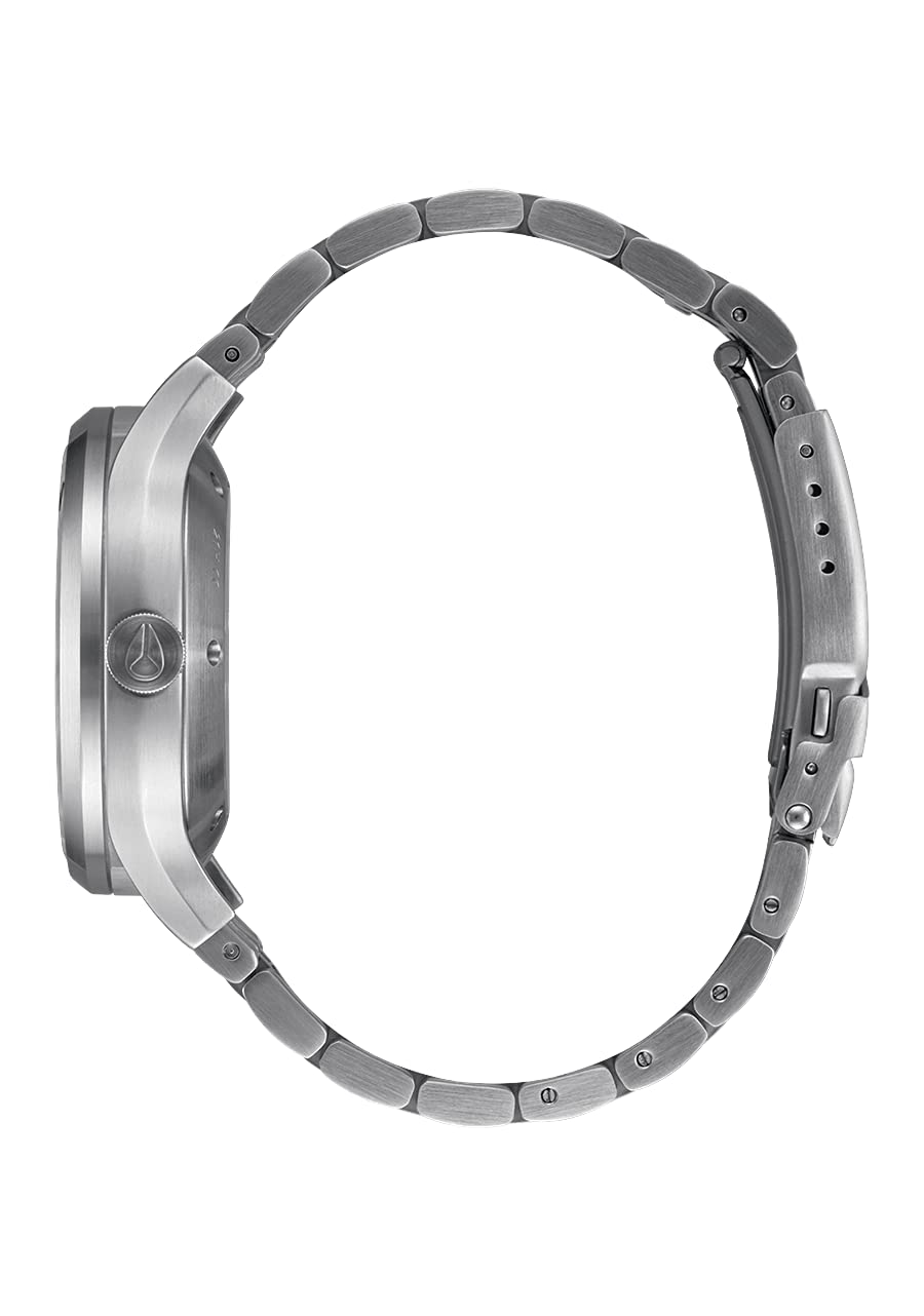 Nixon Spectra A1323 - White/Silver - 100M Water Resistant Unisex Automatic Fashion Watch (40mm Watch Face, 20mm-18mm Stainless Steel Band) 2