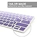 Allinside Ombre Deep Purple Cover for Apple Magic Keyboard (MLA22LL/A) with US Layout