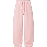 Aelfric Eden Mens Wide Leg Sweatpants Solid Arc Sweat Pants Open Bottom Casual Athletic Lounge Pants with Pockets