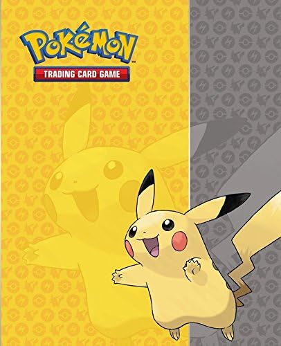 Notebook Range Pokemon Cards Pikachu 40 Cards, Schwarz, Medium