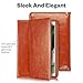 KAVAJ New iPad Case 2018/2017 Leather Cover Berlin for Apple iPad 6th & 5th Gen. Cognac-Brown Genuine Cowhide Leather with Built-in Stand Auto Wake/Sleep Function. Slim Fit Smart Folio Covers