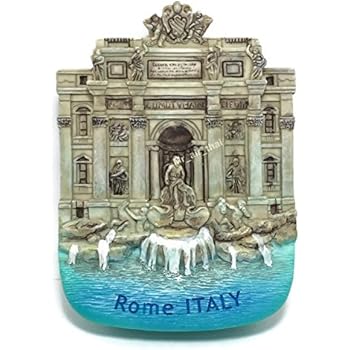 Roma Fontana Di Trivi Rome Italy Resin 3d Fridge Magnet SOUVENIR TOURIST GIFT