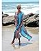 Oryer Womens Chiffon Swimsuit Bathing Suit Beach Bikini Swimwear Cover up Dress