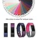 iGK Replacement Bands Compatible for Fitbit Charge 2, Adjustable Replacement Bands with Metal Clasp Classic Edition Champagne Small