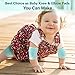 Set of 2 Baby Knee and Elbow Pads for Crawling Toddlers, Girls, Boys | Infant Pads for Baby Crawling | Unisex Anti-Slip Protective Knee Pads Cushion for Kids | Safety Leg Warm Accessories