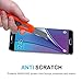 [2 Pack] Samsung Galaxy Note 5 Privacy Tempered Glass Screen Protector, Haodewei [Easy-Install] Bubble Free [Touch Sensitive] +1 Pack Carbon Fiber Back Protector