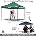 ABCCANOPY Patio Pop Up Canopy Tent 10x10 Commercial-Series (Forest Green)