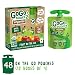 GoGo squeeZ Organic Applesauce on the Go, Apple Apple, 3.2 Ounce (48 Pouches), Gluten Free, Vegan Friendly, Unsweetened Applesauce, Recloseable, BPA Free Pouches (Packaging May Vary) primary