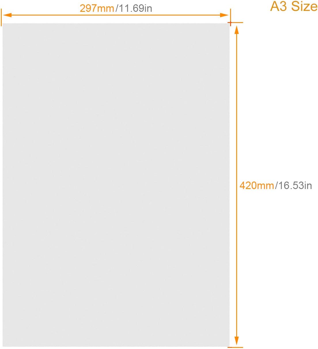 16 x A3 Foam Board - ASelected White 5mm Polystyrene Foam Sheet (297 × 420mm) - Image 3
