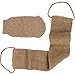 DeLaine’s Exfoliating Back and Body Scrubber - Hemp - Luxurious Healthy Skin Care for Women and Men - Hygienic and Durable - Machine Wash and Dry- Large Mitt Included