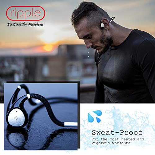 Foldable Bone Conduction Headset SendCord Ripple Bone Conducting