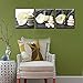 NUOLAN Canvas Wall Art -Stretched and Framed Giclee Canvas Prints White Lily Flowers Art Prints for Wall Decor Art-P3L3030-009