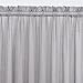 Best Dreamcity Linen Look Sheer Curtain for French Door, Rod Pocket, Bonus Tieback, Single Panel, 52