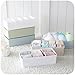 4 Sets Adjustable Drawer Dividers Junk Drawer Organizer Jewelry Socks Underware Containers Khaki