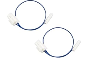 REMOLEAN 6500JB2002X 6500JB2002P Refrigerator Temperature Sensor Fits for LG Refrigerator, Replaces Part Number PS3636270 AH3636270 EA3636270, Refrigerator Thermistor for LG LFX25960SB LFX25960ST, 2 Pack