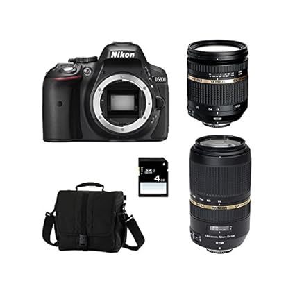 NIKON D5300 + TAMRON 17-50 VC + TAMRON 70-300 VC + Sac + SD 4Go ...