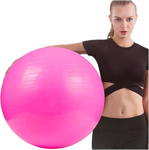 ZENWEN Bola De Yoga 55 Cm Bola De Fitness Yoga PVC Inflable Bola ...