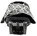 Dear Baby Gear Car Seat Cover for Boys & Girls - Baby Carseat Canopy w/Snap Opening - Infant Seat Cover - Stroller & Nursing Covers - Newborn Carrier Canopy - 40x30 (Antlers on Grey - Black Dot)