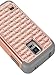 Galaxy S5 Case, MANDYCOWRY Crystal Bling PC Shell Shock Absorbing Soft Rubber Inner Hybrid Armor Protection Cover For Samsung Galaxy S5 S V I9600 GS5 All Carriers(Rose Gold/Grey)