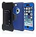 iPhone 6 Case, Phone Protective Case with Belt Clip, Hard Armor Dual Layer Protector. Rugged But Not Bulky, Shock Absorbent, Apple iPhone 6 Max Protection