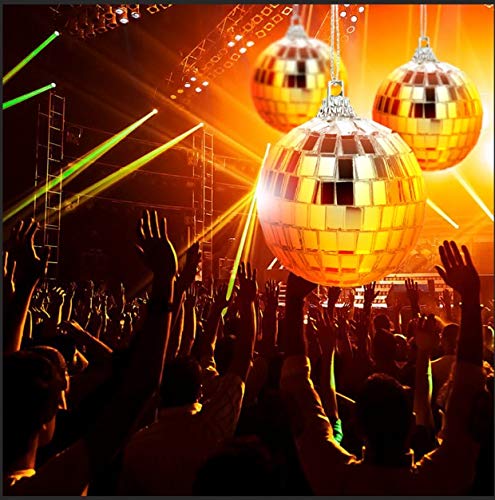 Bright Reflective Mirror Disco Balls | 24 Pack 2" Christmas Balls Ornaments Xmas Tree Hanging Balls Pendants for Holiday Wedding Party Dance and Music Festivals Decoration