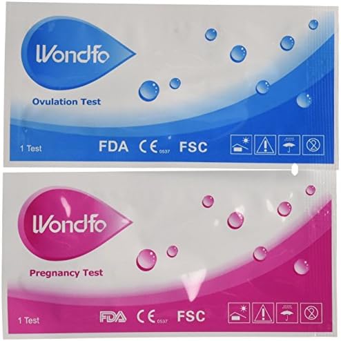 WONDFO 50 ovulation and 20 pregnancy (50 LH+20 HCG) test strips!