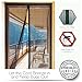 Premium Magnetic Screen Door - KEEP BUGS OUT, Let Fresh Air In. Instant Mosquito, Insect and Fly Screen with Magic Magnetic Closure. Retractable Mesh Door Screen. (Fits Doors UP TO 34