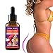 Jinjin Essential Oil Buttock Enhancement Massage Essential Oil Hip Lift Up Butt Firm Skin 30ML (Purple)