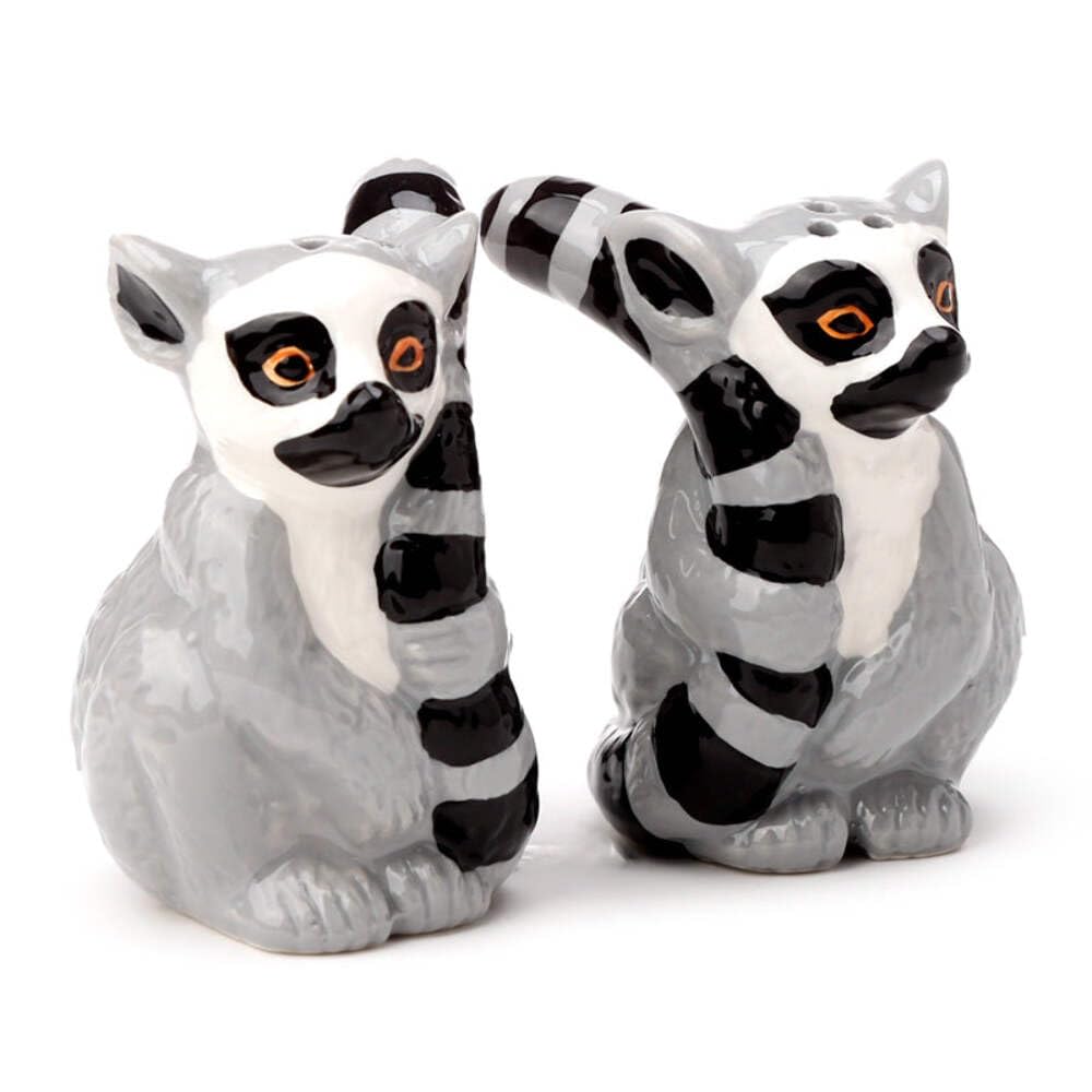 Puckator SP99 Lemur Ceramic Salt and Pepper Set