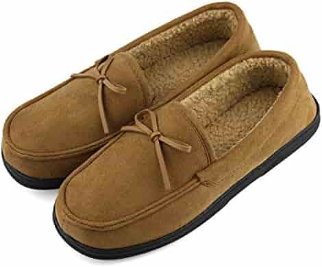 mens corduroy slippers wide width