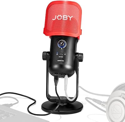 JOBY Wavo POD USB Condenser Microphone for Streaming Podcasting Cardioid