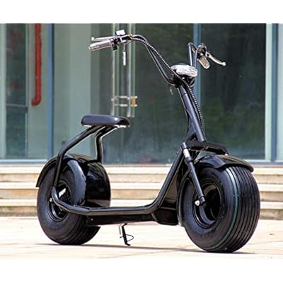 Buy MCP-Distributions Electric Fat Front and Back Tire Scooter Chopper  Harley Style CityCoco Bike eBike Moped, 2000W 60V 18AH Online in Thailand.  B084T9PJPK